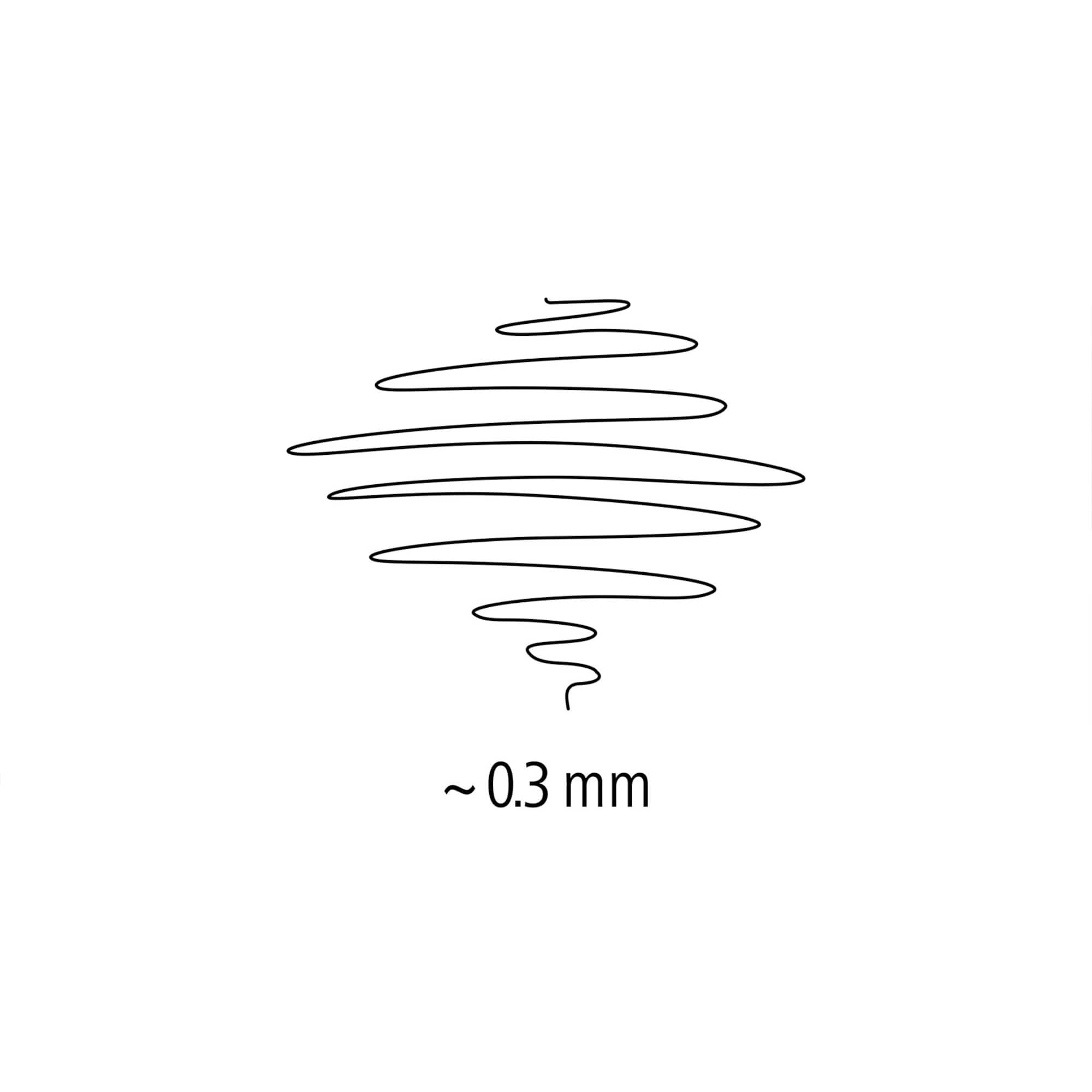 STAEDTLER® Triplus® 0.3mm Black Superfine Fineliner Pens, 6ct.